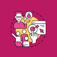 ikona wyboru domeny na której postawimy tanią stronę www