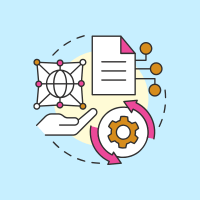 ikona analityki danych strony www pozwalających zmieniać wygląd strony pod wymagania klientów